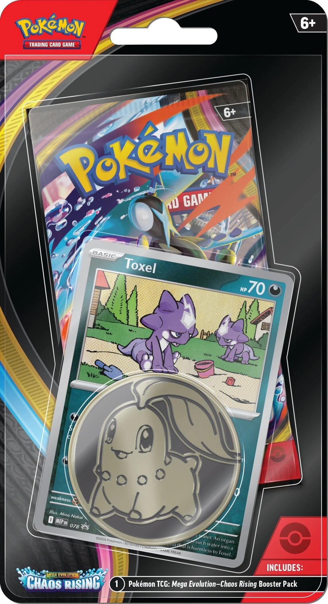 Pokemon TCG: Chaos Rising - Checklane - Toxel