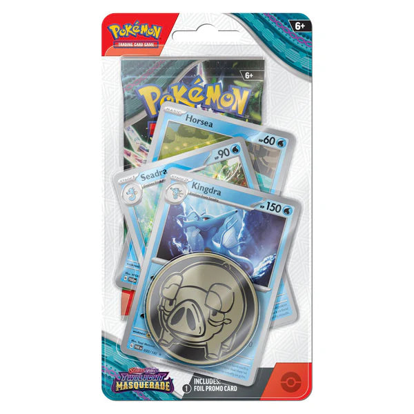 Pokemon TCG: Twilight Masquerade - Premium Checklane - Kingdra