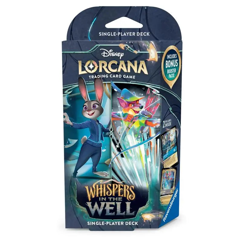 Disney Lorcana TCG: Whispers in the Well - Set 10 - Starter Deck - Judy Hopps & Robin