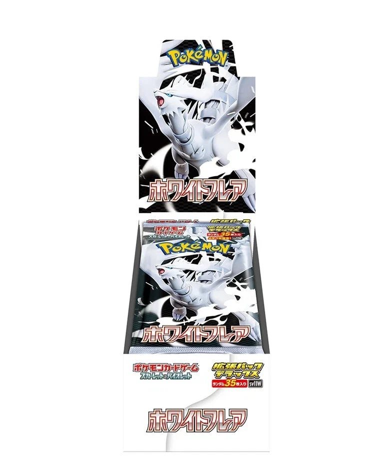 Pokémon Japanese TCG: White Flare - SV11W - Japanese Deluxe Booster Box