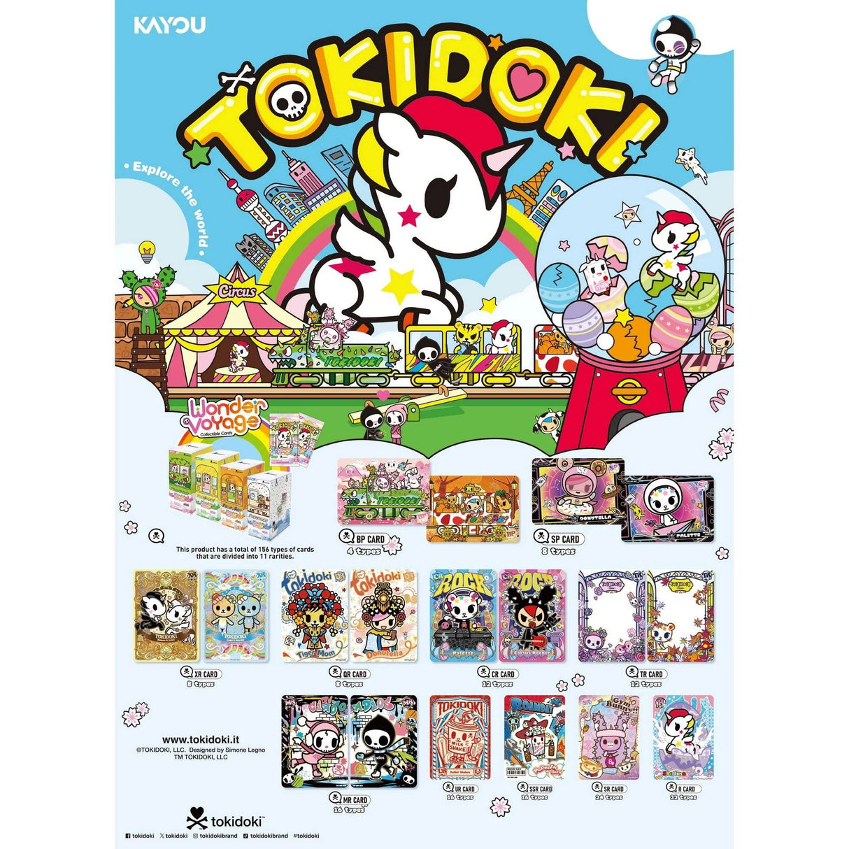 tokidoki Wonder Voyage: Roaming Edition CDU (12 Packs)