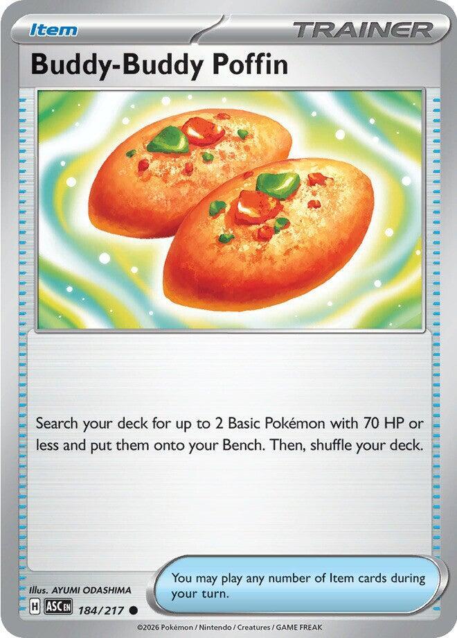 Pokemon - Ascended Heroes - Buddy-Buddy Poffin - 184/217 - Normal