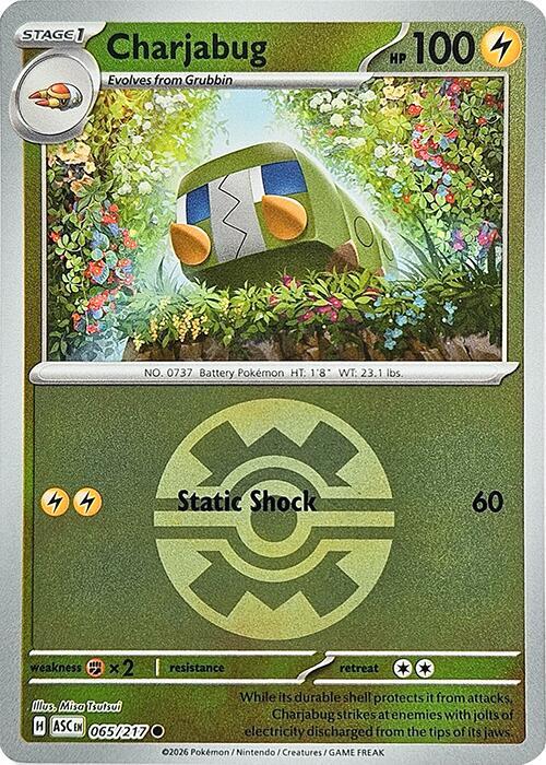 Pokemon - Ascended Heroes - Charjabug - 065/217 - Quick Ball