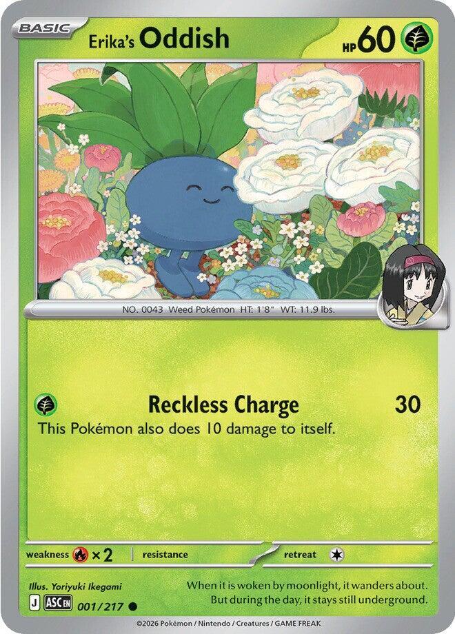 Pokemon - Ascended Heroes - Erika's Oddish - 001/217 - Normal