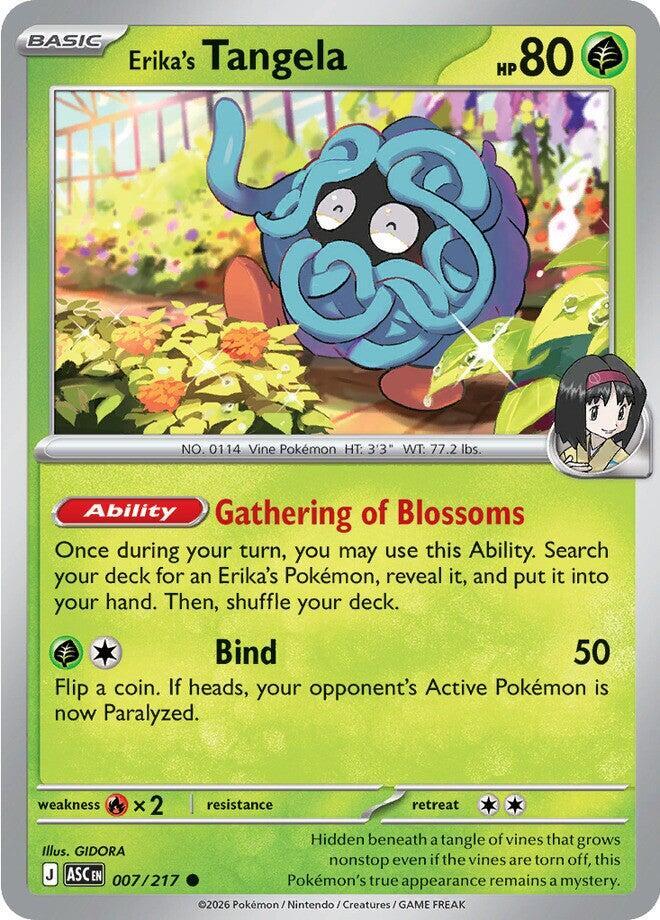 Pokemon - Ascended Heroes - Erika's Tangela - 007/217 - Poke Ball