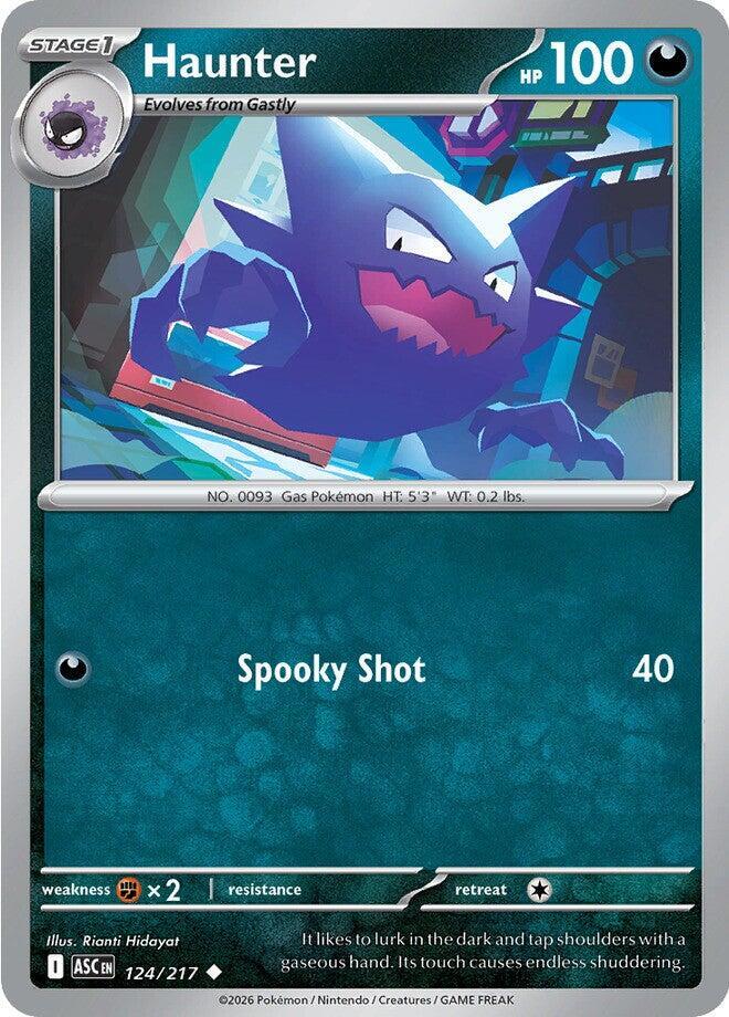 Pokemon - Ascended Heroes - Haunter - 124/217 - Normal