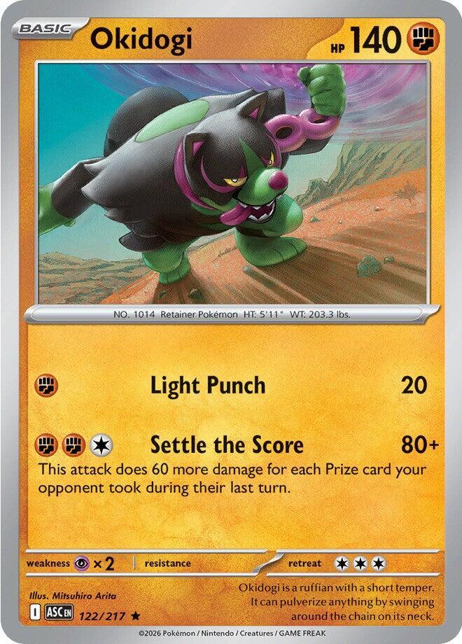 Pokemon - Ascended Heroes - Okidogi - 122/217 - Holofoil