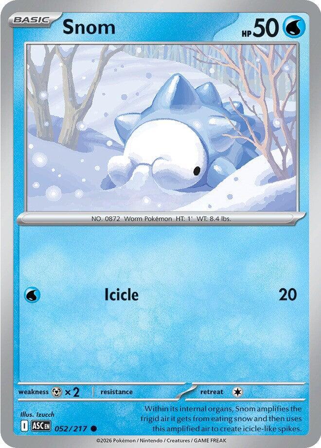 Pokemon - Ascended Heroes - Snom - 052/217 - Energy Symbol Pattern