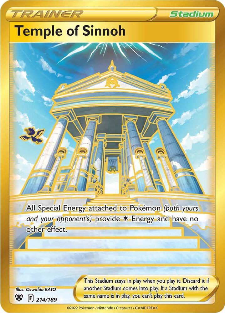 Pokemon - Astral Radiance - Temple of Sinnoh - 214/189 - Holofoil