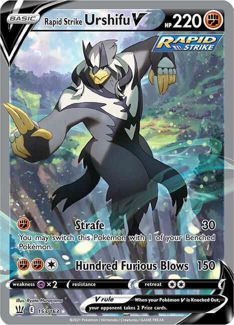 Pokemon - Battle Styles - Rapid Strike Urshifu V - 153/163 - Holofoil