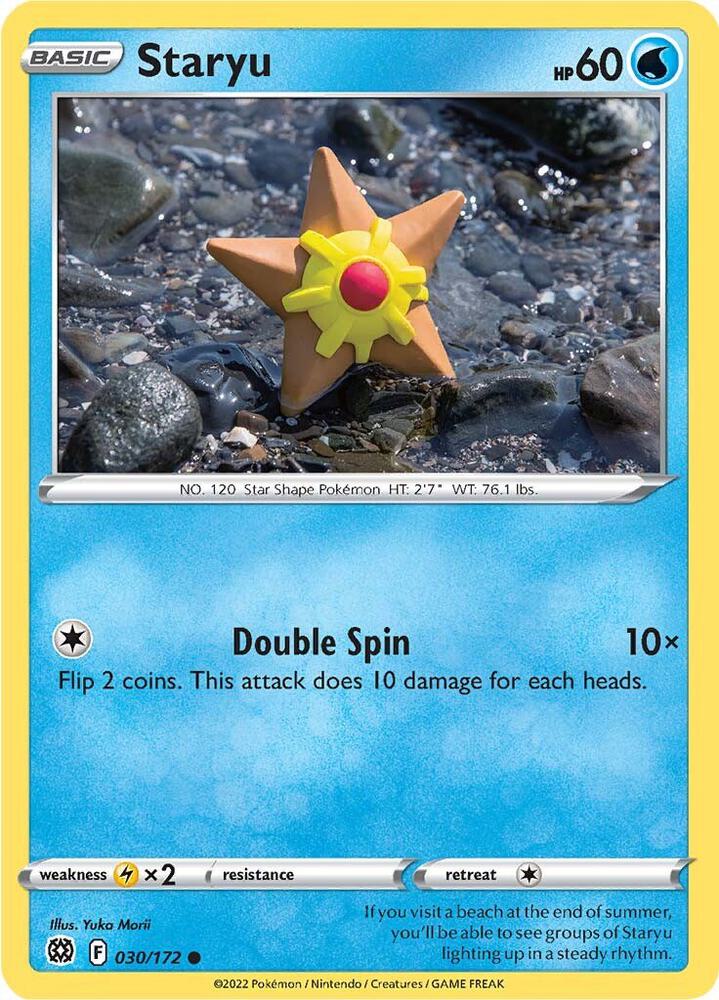 Pokemon - Brilliant Stars - Staryu - 030/172