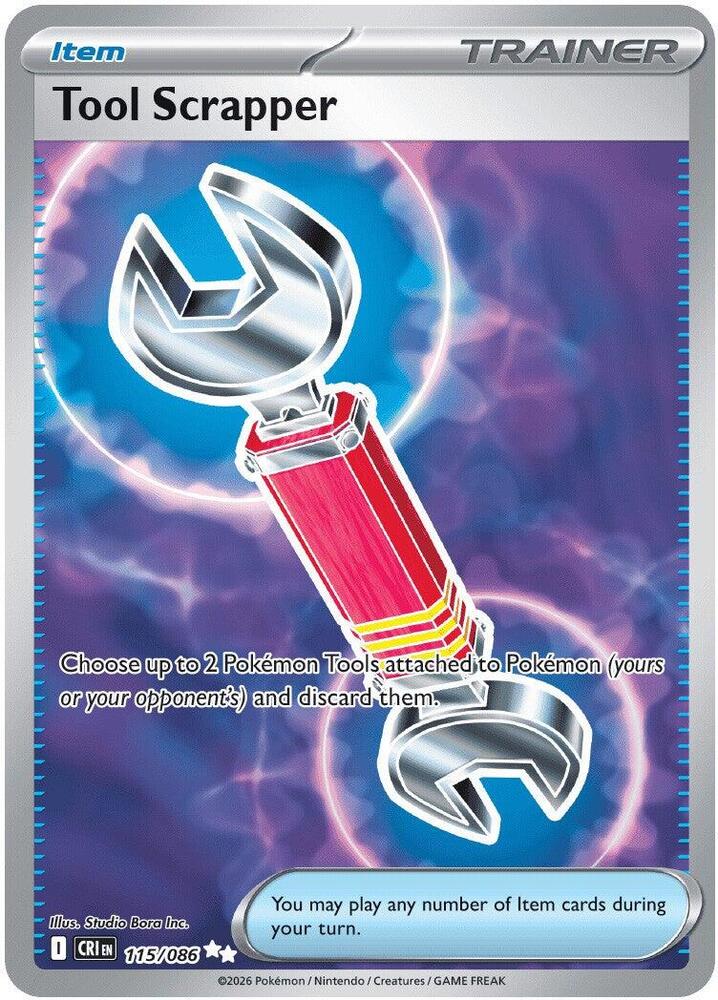 Pokemon - Chaos Rising - Tool Scrapper - 115/086 - Holofoil