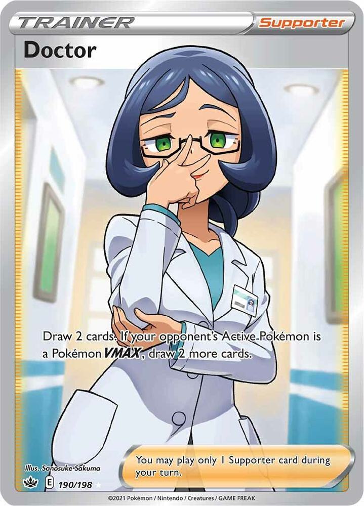 Pokemon - Chilling Reign - Doctor - 190/198 - Holofoil