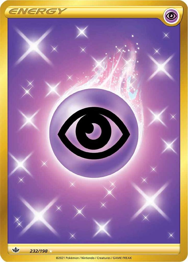 Pokemon - Chilling Reign - Psychic Energy - 232/198 - Holofoil