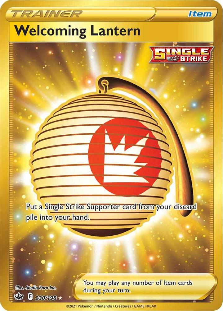 Pokemon - Chilling Reign - Welcoming Lantern - 230/198 - Holofoil