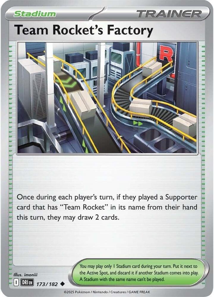 Pokemon - Destined Rivals - Team Rocket's Factory - 173/182