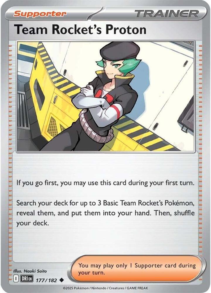Pokemon - Destined Rivals - Team Rocket's Proton - 177/182