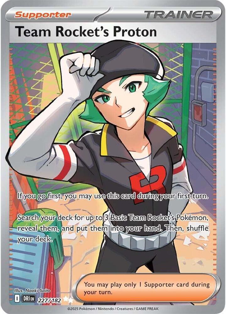Pokemon - Destined Rivals - Team Rocket's Proton - 227/182 - Holofoil