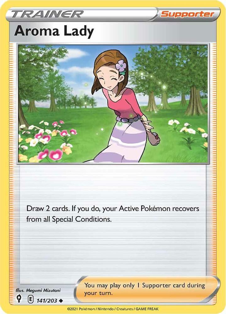 Pokemon - Evolving Skies - Aroma Lady - 141/203