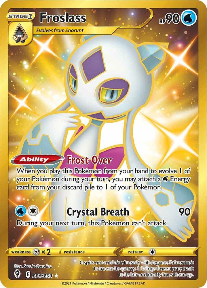 Pokemon - Evolving Skies - Froslass - 226/203 - Holofoil