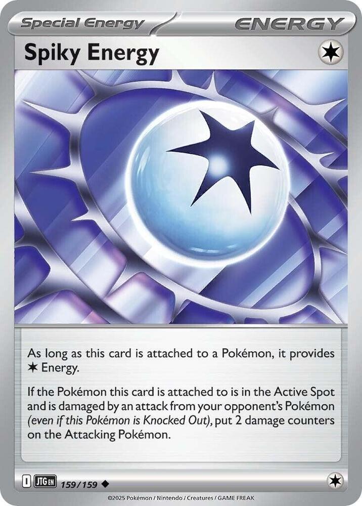 Pokemon - Scarlet & Violet - Journey Together - Spiky Energy - 159/159 - Reverse Holofoil