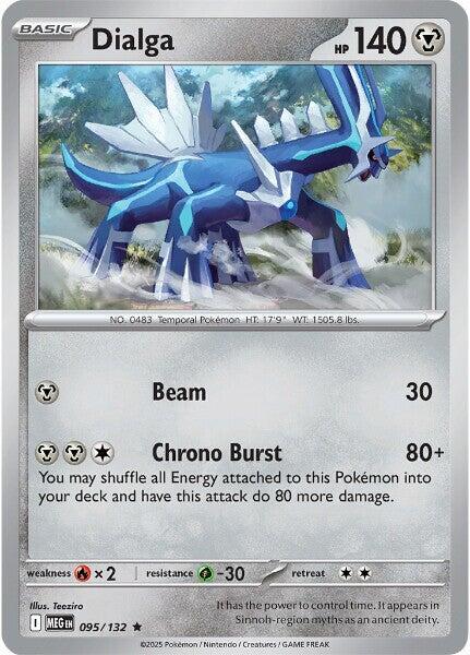 Pokemon - Mega Evolution - Dialga - 095/132 - Holofoil