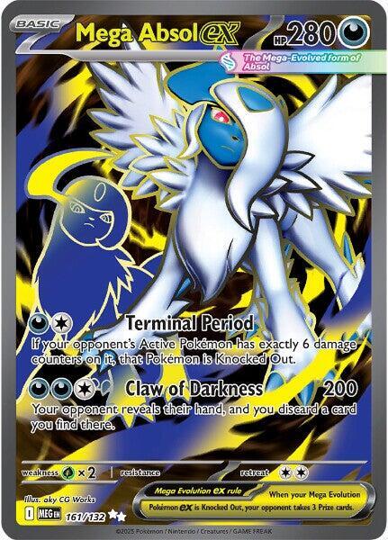 Pokemon - Mega Evolution - Mega Absol ex - 161/132 - Holofoil