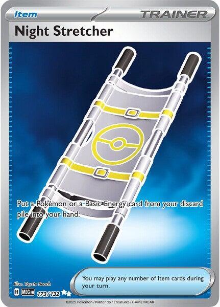 Pokemon - Mega Evolution - Night Stretcher - 173/132 - Holofoil