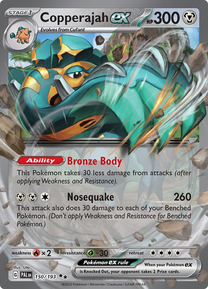 Pokemon - Paldea Evolved - Copperajah ex - 150/193 - Holofoil