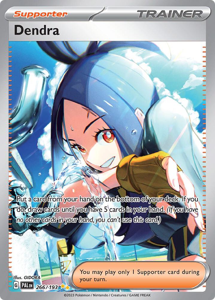 Pokemon - Paldea Evolved - Dendra - 266/193 - Holofoil