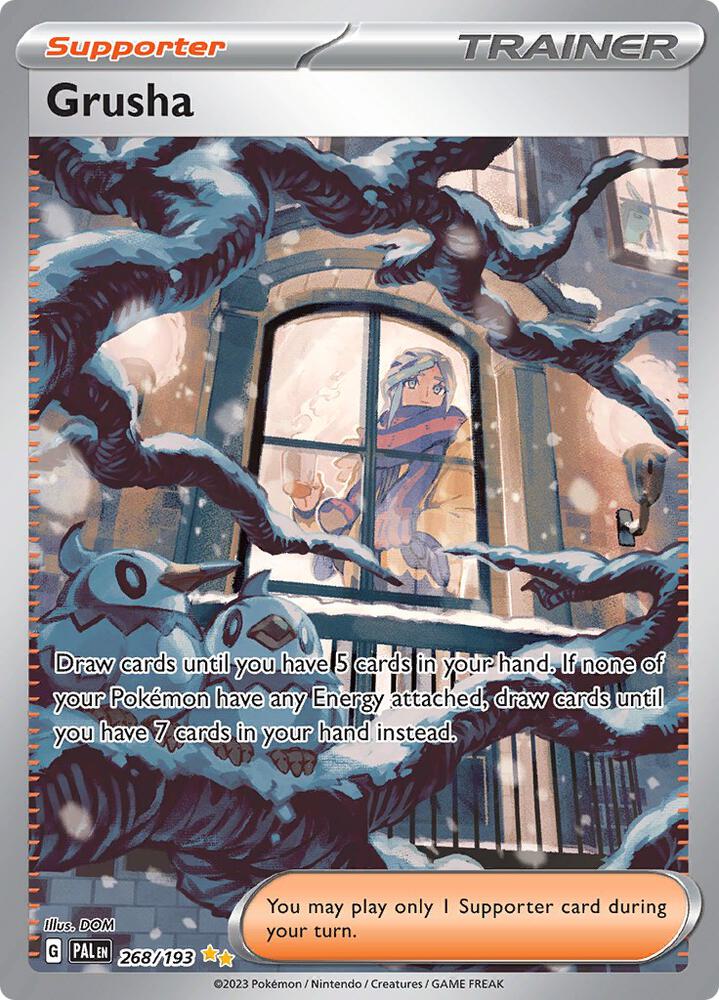 Pokemon - Paldea Evolved - Grusha - 268/193 - Holofoil