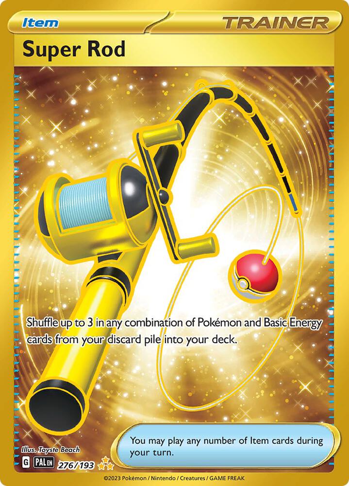 Pokemon - Paldea Evolved - Super Rod - 276/193 - Holofoil