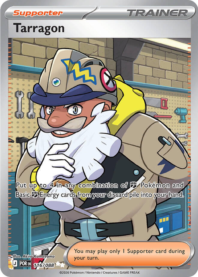 Pokemon - Perfect Order - Tarragon - 116/088 - Holofoil