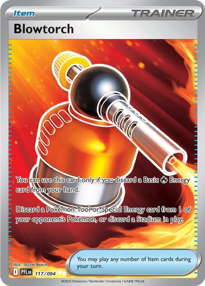 Pokemon - Phantasmal Flames - Blowtorch - 117/094 - Holofoil