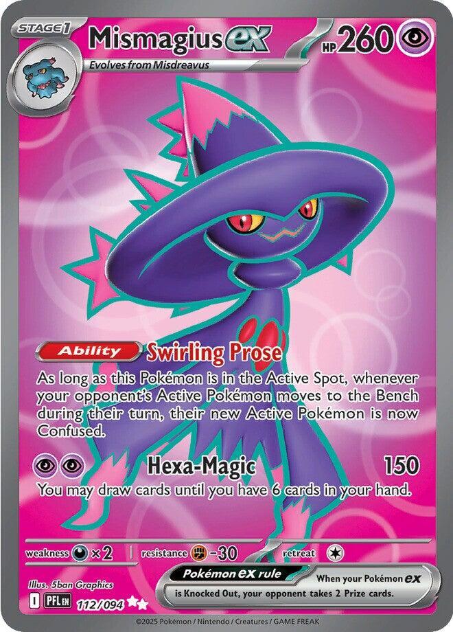 Pokemon - Phantasmal Flames - Mismagius ex - 112/094 - Holofoil