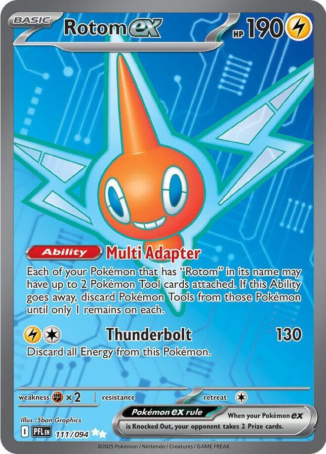 Pokemon - Phantasmal Flames - Rotom ex - 111/094 - Holofoil