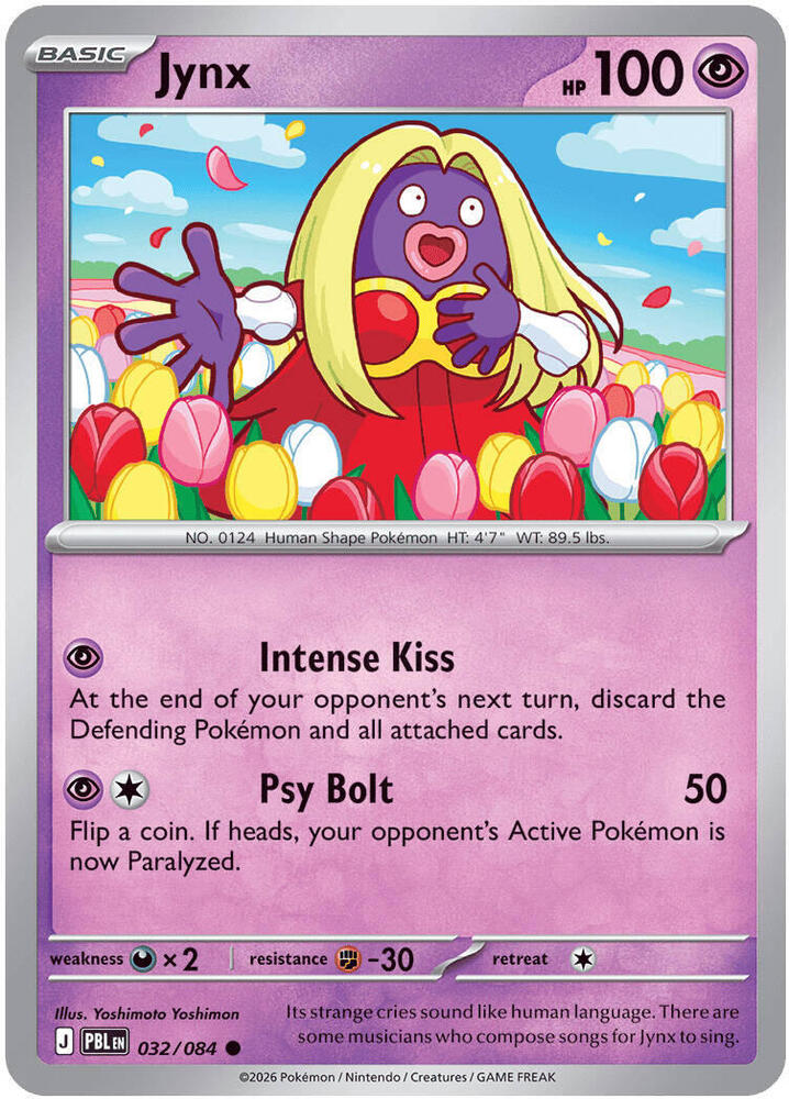Pokemon - Pitch Black - Jynx - 032/084 - Normal