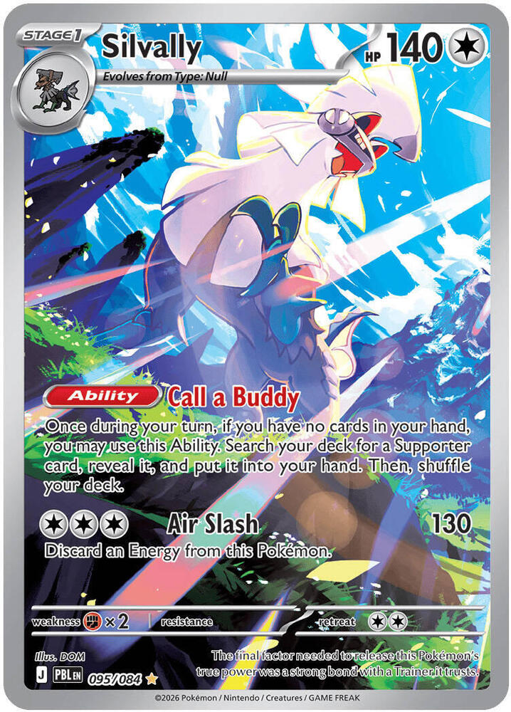 Pokemon - Pitch Black - Silvally - 095/084 - Holofoil