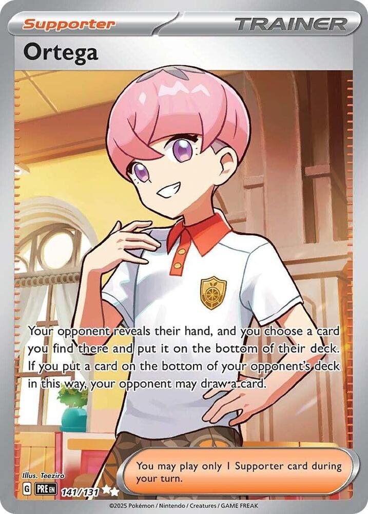 Pokemon - Prismatic Evolutions - Ortega - 141/131 - Holofoil