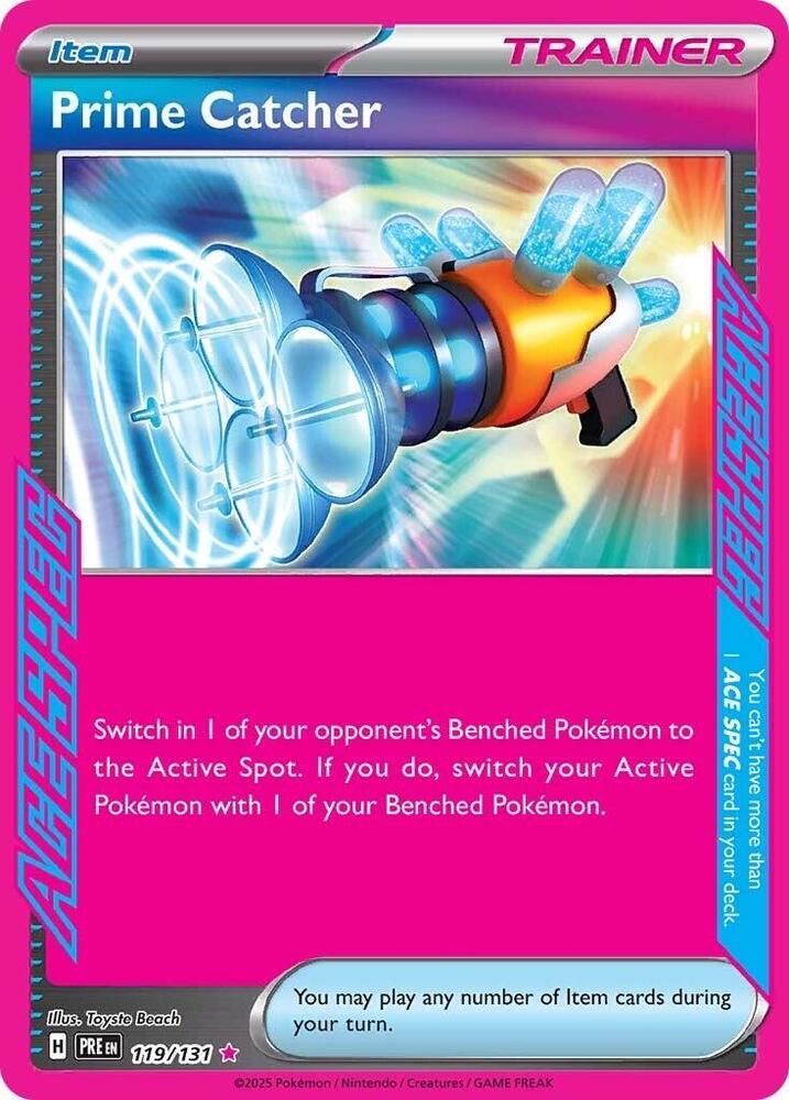 Pokemon - Prismatic Evolutions - Prime Catcher - 119/131 - Holofoil