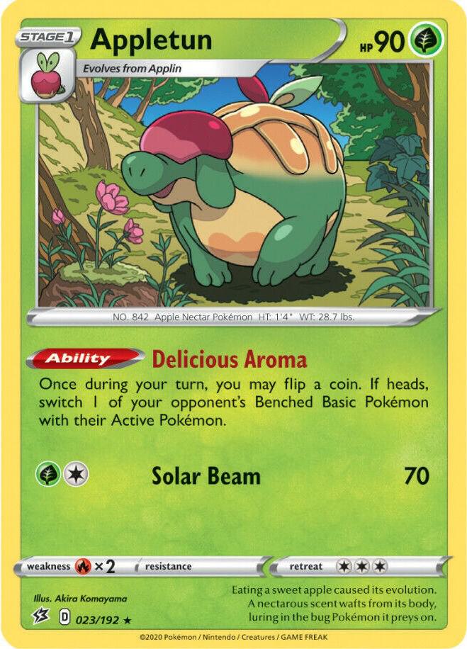 Pokemon - Rebel Clash - Appletun - 023/192 - Holofoil