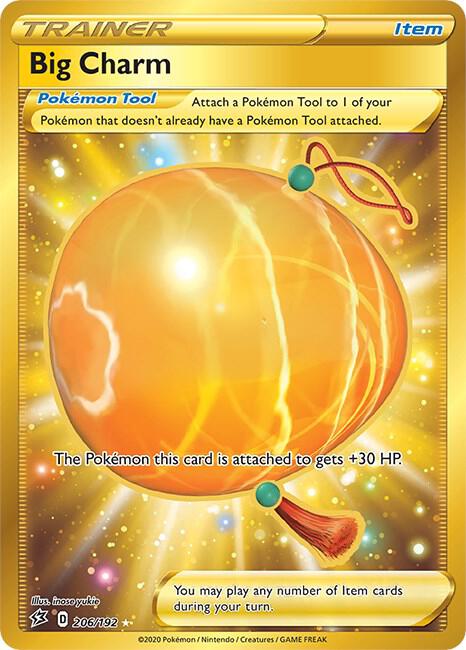 Pokemon - Rebel Clash - Big Charm - 206/192 - Holofoil