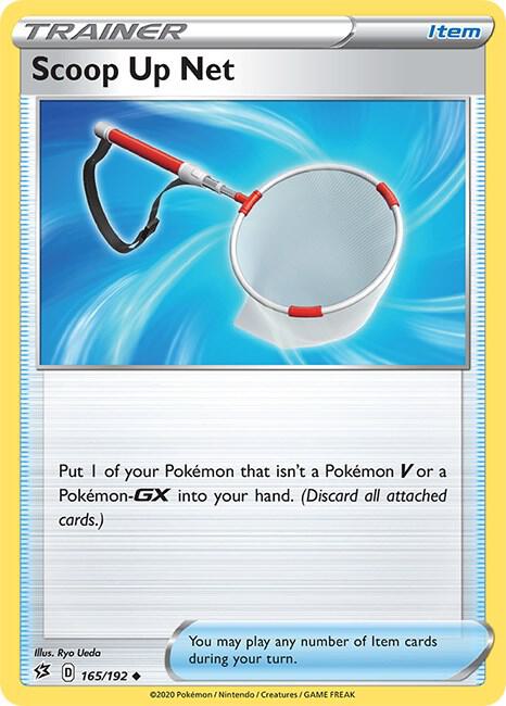 Pokemon - Rebel Clash - Scoop Up Net - 165/192 - Reverse Holofoil