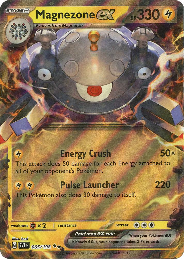 Pokemon - Scarlet & Violet - Magnezone ex - 065/198 - Holofoil