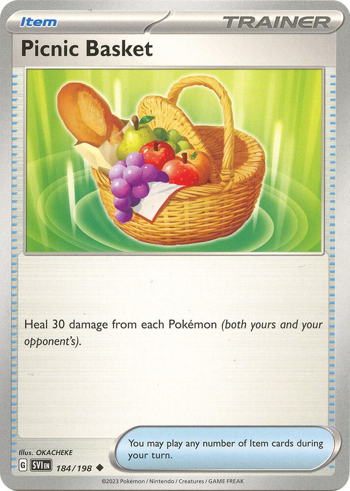 Pokemon - Scarlet & Violet - Picnic Basket - 184/198 - Reverse Holofoil