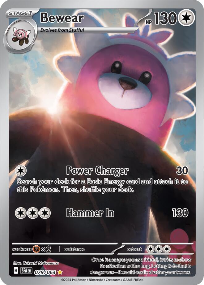 Pokemon - Shrouded Fable - Bewear - 079/064 - Holofoil