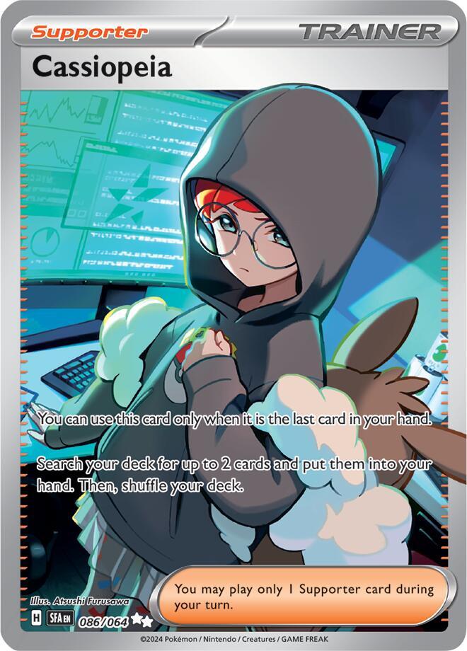 Pokemon - Shrouded Fable - Cassiopeia - 086/064 - Holofoil
