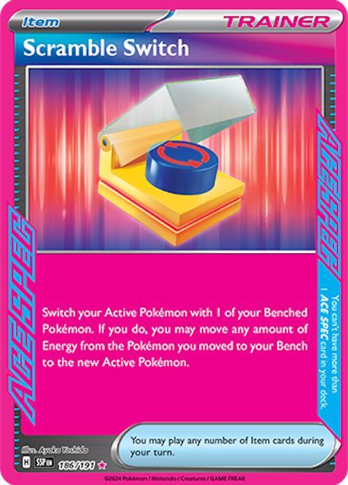 Pokemon - Surging Sparks - Scramble Switch - 186/191 - Holofoil