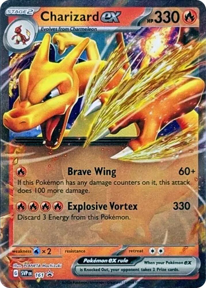 Pokemon - S&V - Black Star Promo - Charizard ex - 161