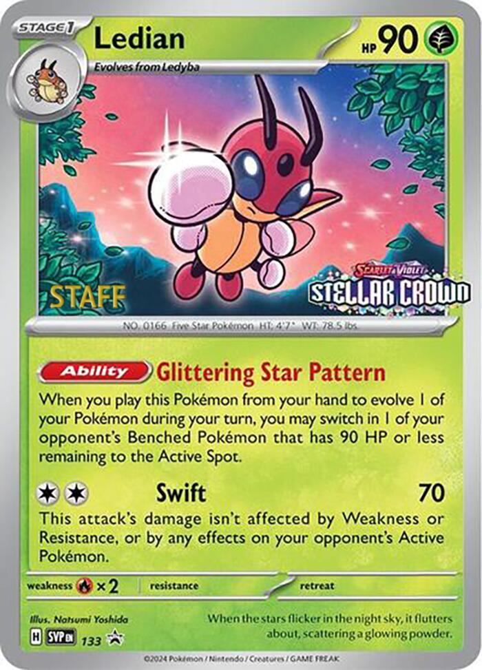 Pokemon - S&V - Black Star Promo - Ledian - 133